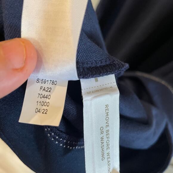 LOFT Topstitched Square Neck Midi Dress size 8 - Picture 11 of 14